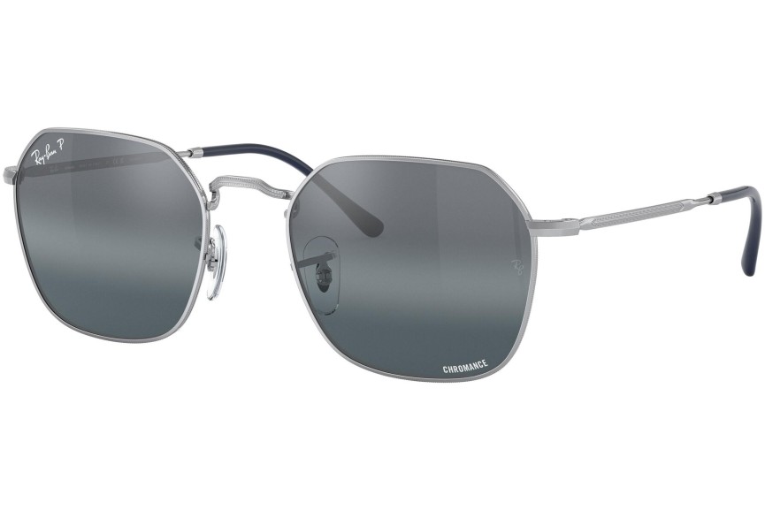 Ochelari de soare Ray-Ban Jim Chromance Collection RB3694 9242G6 Polarized Pătrați Argintii