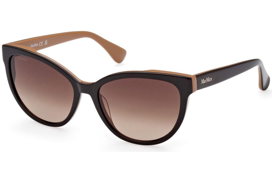 Ochelari de soare Max Mara MM0058 50F Rotunzi Maro