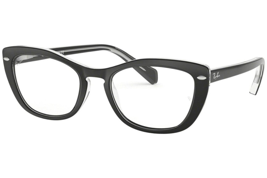 Ochelari Ray-Ban RX5366 2034 Cat Eye Negri