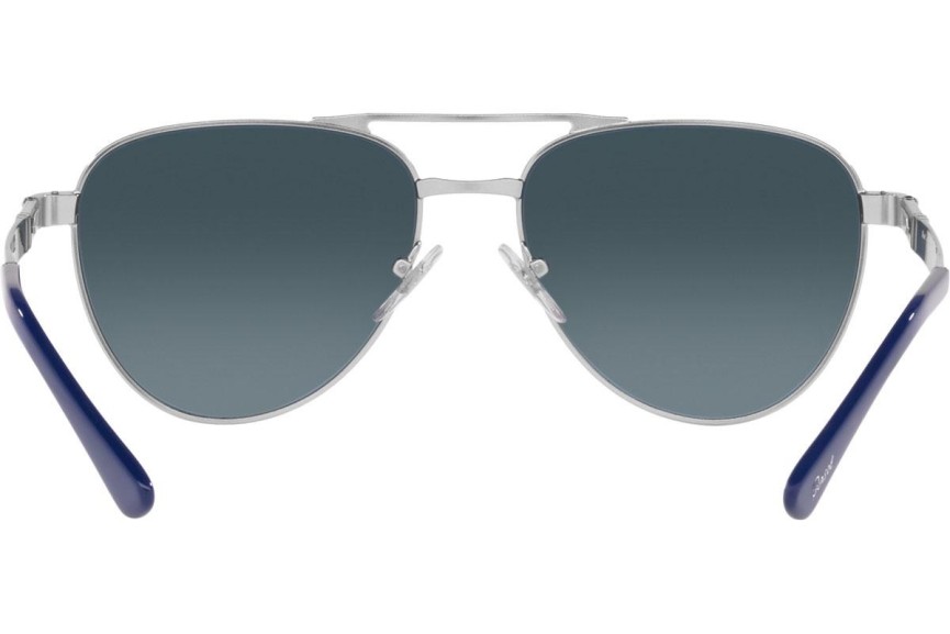 Ochelari de soare Persol PO1003S 518/S3 Polarized Pilot Argintii