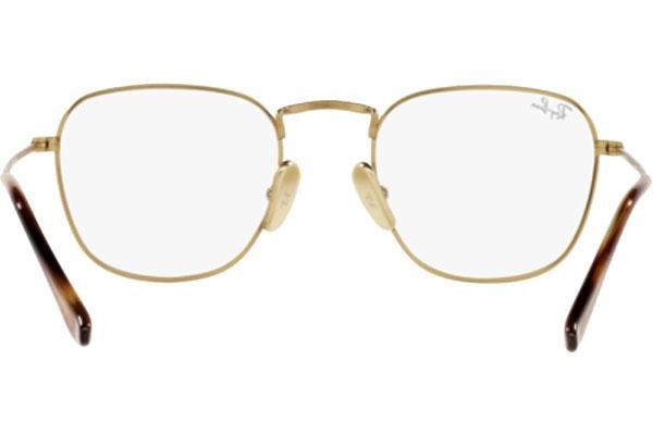 Ochelari Ray-Ban Frank Titanium Collection RX8157V 1226 Pătrați Aurii