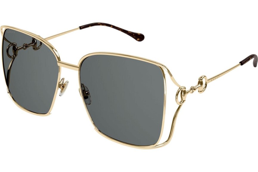 Ochelari de soare Gucci GG1020S 002 Pătrați Aurii