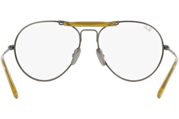 Ochelari Ray-Ban Titanium Collection RX8063V 1223 Pilot Argintii