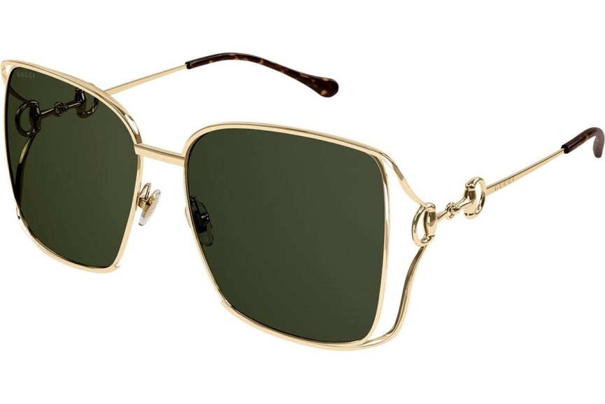 Ochelari de soare Gucci GG1020S 003 Pătrați Aurii