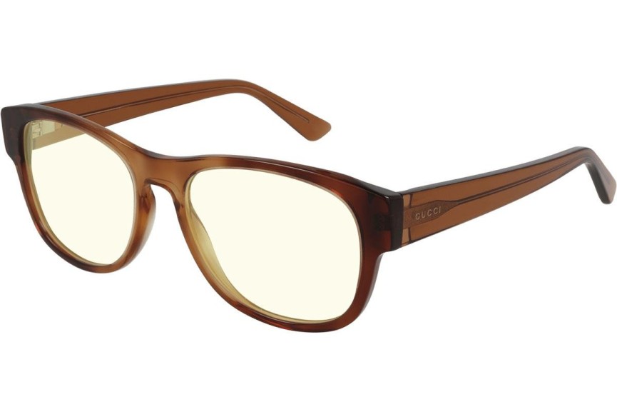 Ochelari de soare Gucci GG0996S 002 Pătrați Havana