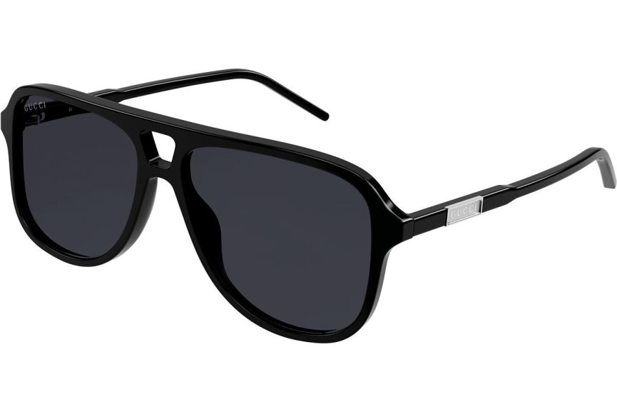 Ochelari de soare Gucci GG1156S 001 Pilot Negri