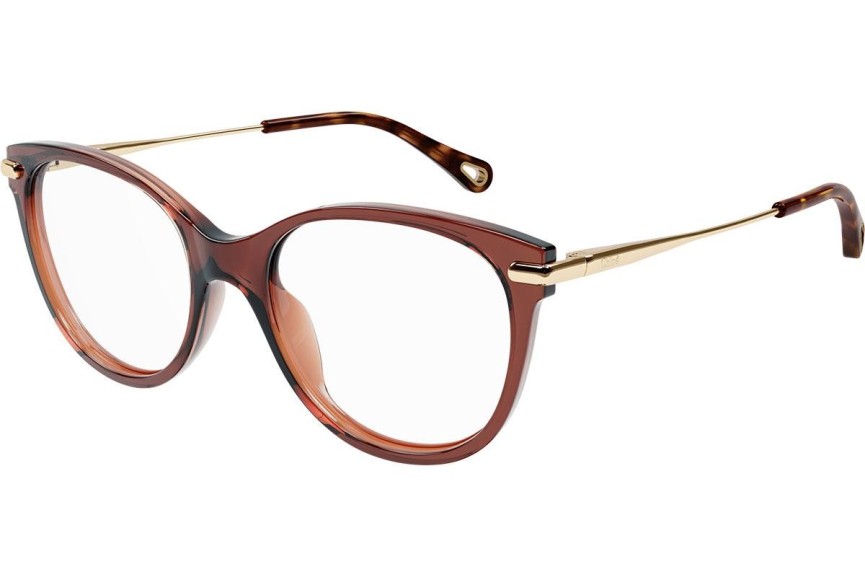 Ochelari Chloe CH0058OA 002 Cat Eye Maro