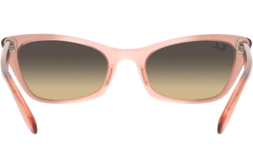 Ochelari de soare Ray-Ban Lady Burbank RB2299 1344BG Cat Eye Roz