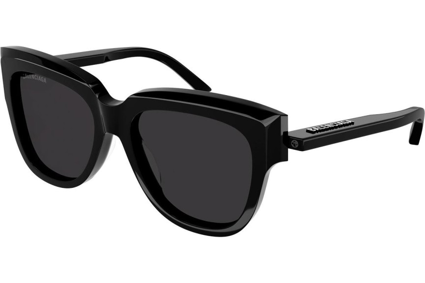 Ochelari de soare Balenciaga BB0160S 001 Pătrați Negri