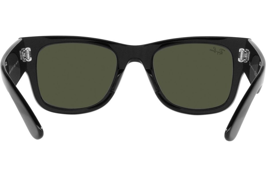 Ochelari de soare Ray-Ban Mega Wayfarer RB0840S 901/31 Pătrați Negri