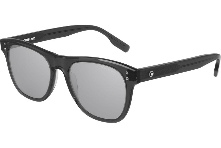 Ochelari de soare Mont Blanc MB0124S 003 Pătrați Gri