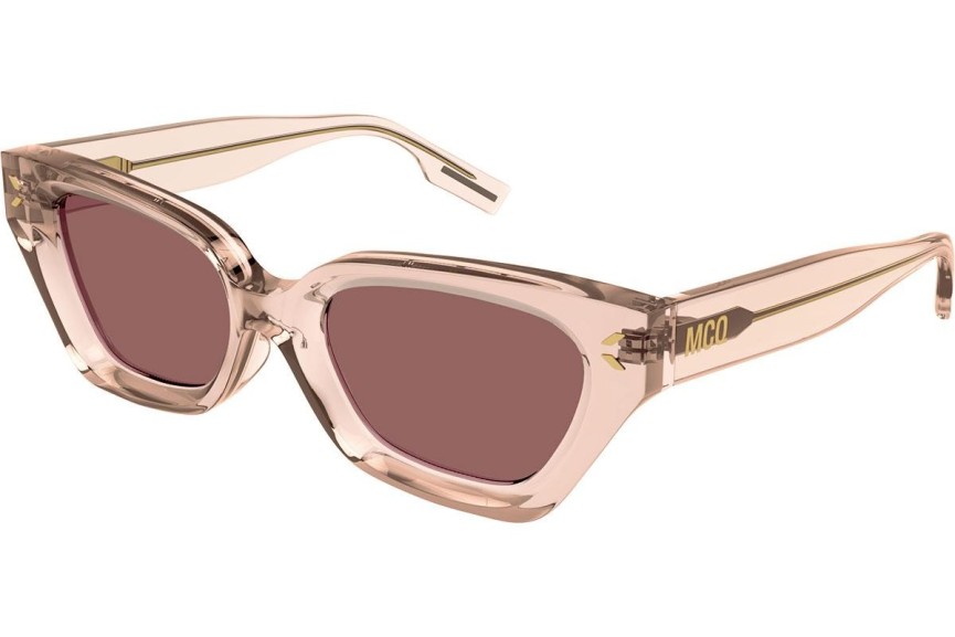 Ochelari de soare McQ MQ0345S 005 Cat Eye Roz