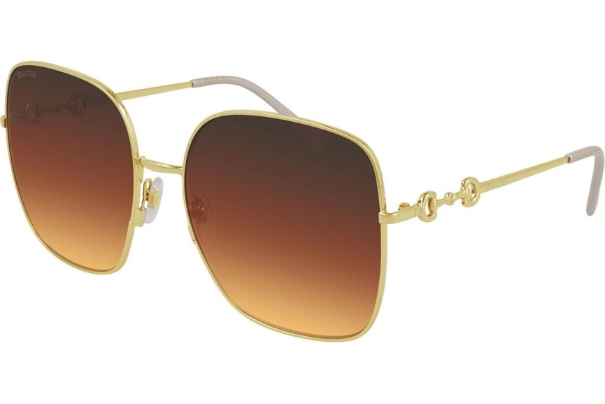 Ochelari de soare Gucci GG0879S 004 Polarized Pătrați Aurii