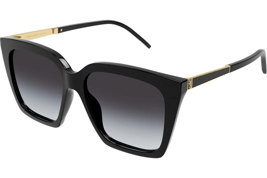 Ochelari de soare Saint Laurent SLM100 002 Pătrați Negri