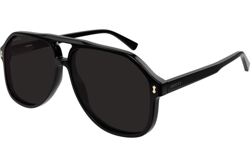 Ochelari de soare Gucci GG1042S 001 Pilot Negri