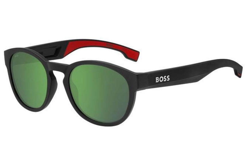 Ochelari de soare BOSS BOSS1452/S BLX/Z9 Rotunzi Negri