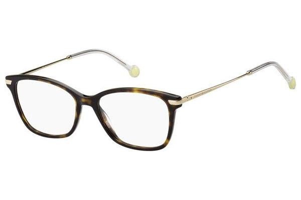 Ochelari Tommy Hilfiger TH1839 086 Cat Eye Havana