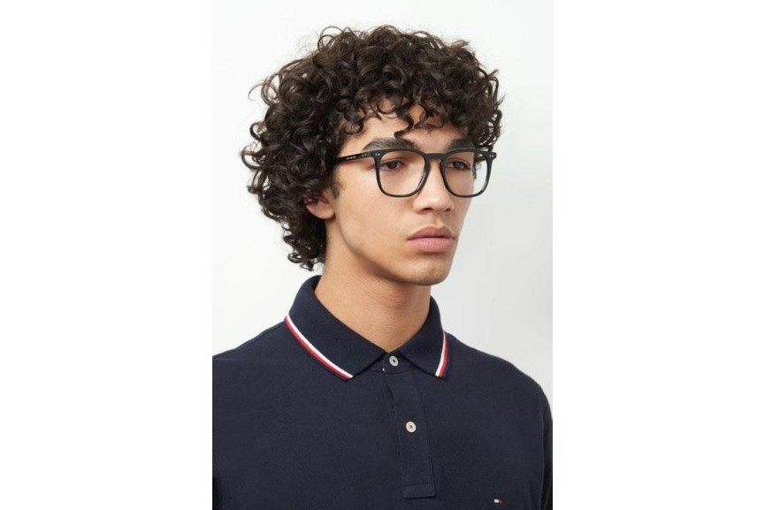 Ochelari Tommy Hilfiger TH1940 807 Pătrați Negri