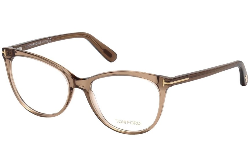 Ochelari Tom Ford FT5513 045 Cat Eye Maro