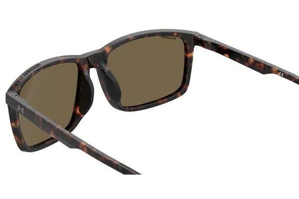 Ochelari de soare Under Armour UALOUDON N9P/SP Dreptunghiulari Havana