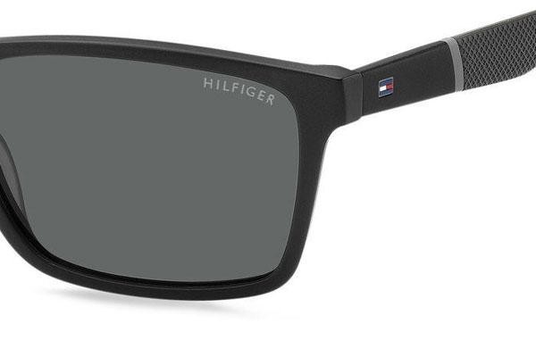 Ochelari de soare Tommy Hilfiger TH1405/S KUN/P9 Pătrați Negri