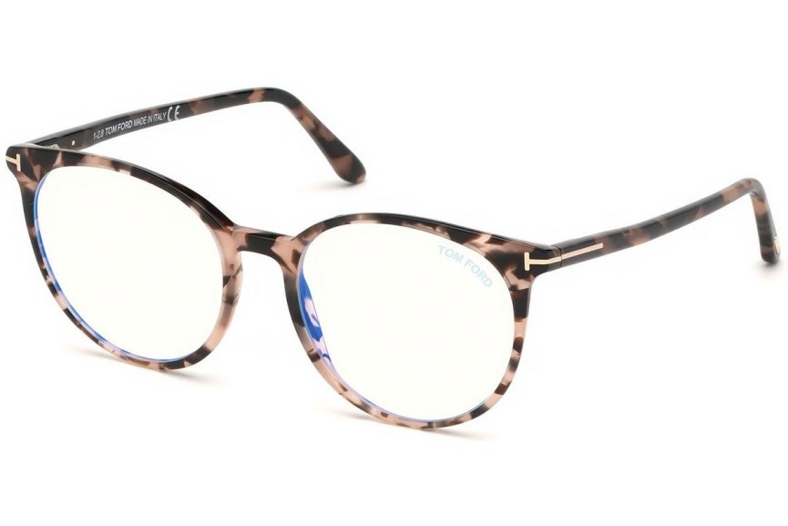 Ochelari Tom Ford FT5575-B 054 Rotunzi Havana