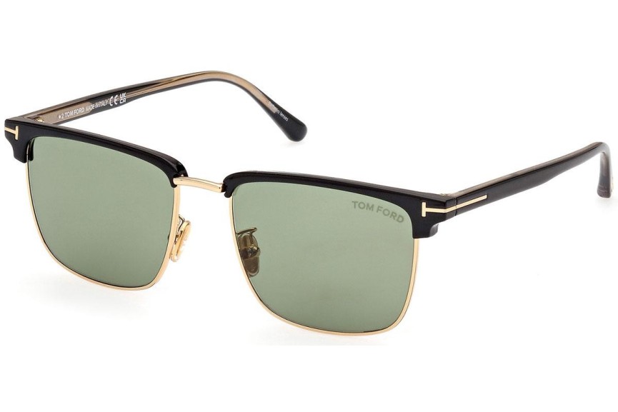 Ochelari de soare Tom Ford FT0997-H 01N Browline Negri