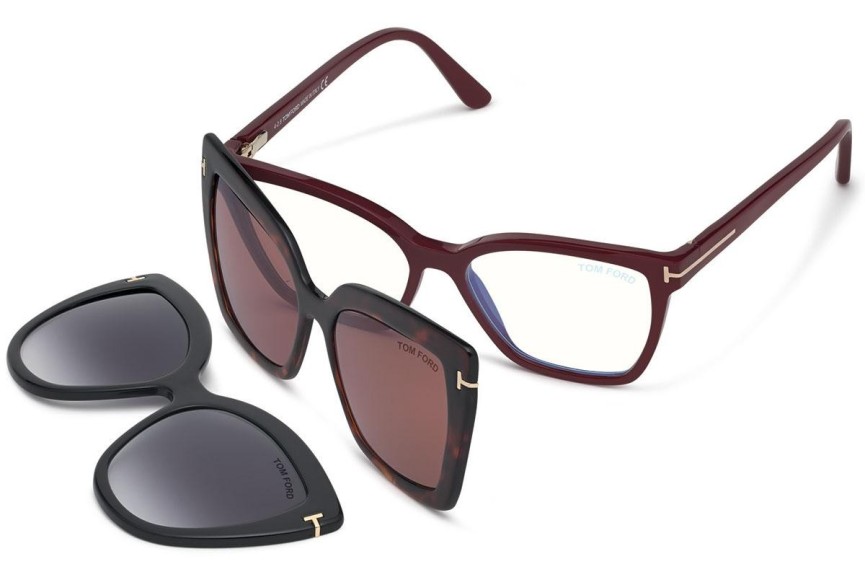 Ochelari Tom Ford FT5641-B 075 Pătrați Maro