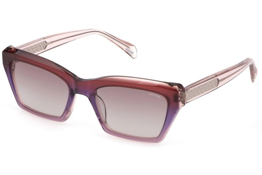 Ochelari de soare Police Dawn 7 SPLG22 0AQ8 Cat Eye Roz