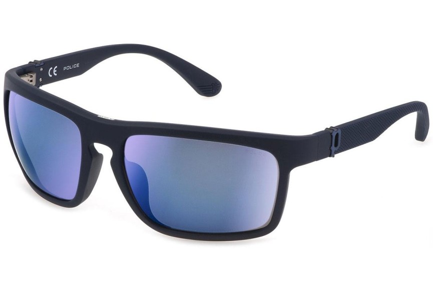 Ochelari de soare Police Beyond 2 SPLF63 06QS Dreptunghiulari Negri