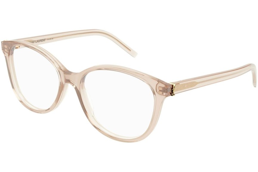 Ochelari Saint Laurent SLM112 003 Rotunzi Cristal