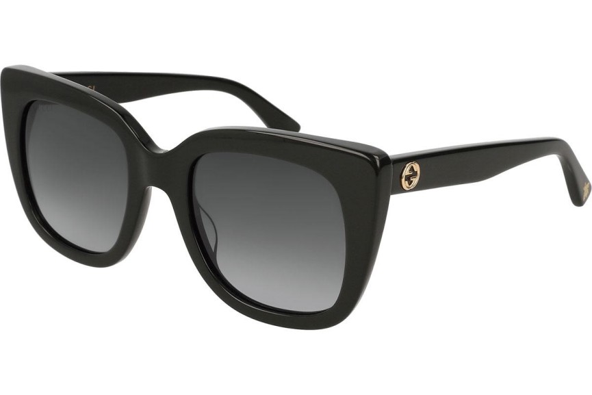 Ochelari de soare Gucci GG0163SN 001 Cat Eye Negri