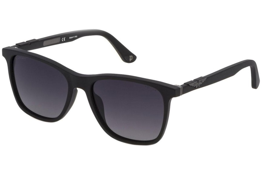 Ochelari de soare Police Origins 1 SPL872Z 703P Polarized Pătrați Negri