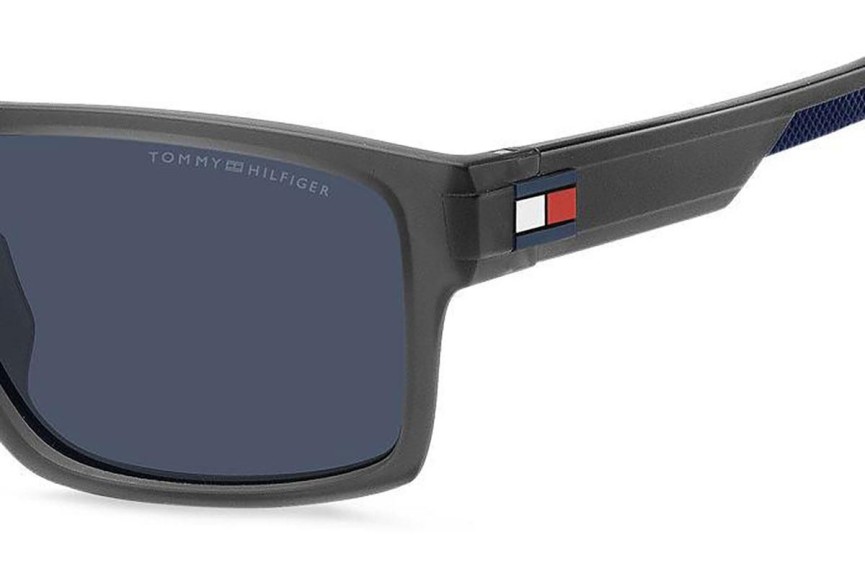 Ochelari de soare Tommy Hilfiger TH1977/S FRE/KU Pătrați Gri