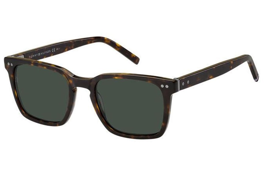 Ochelari de soare Tommy Hilfiger TH1971/S 086/QT Pătrați Havana