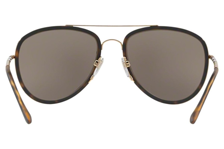 Ochelari de soare Burberry BE3090Q 10525A Pilot Havana