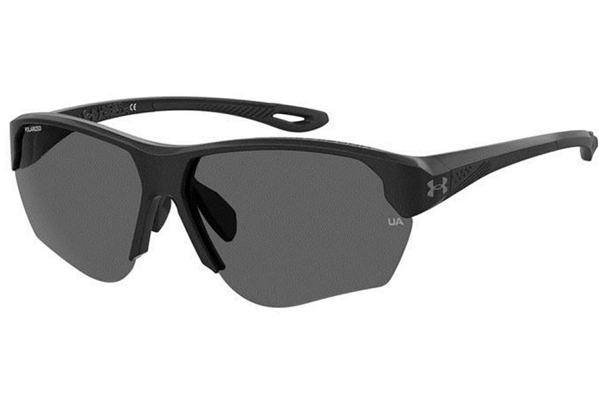 Ochelari de soare Under Armour UACOMPETE/F 807/6C Dreptunghiulari Negri