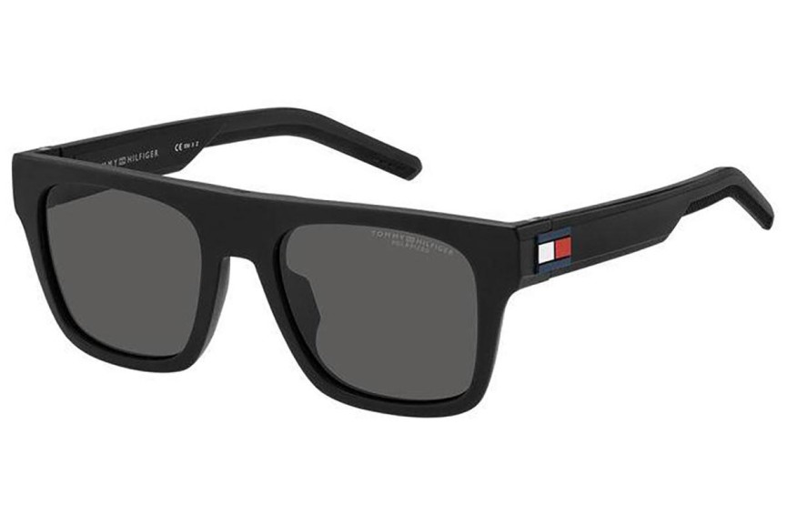 Ochelari de soare Tommy Hilfiger TH1976/S 003/M9 Polarized Pătrați Negri