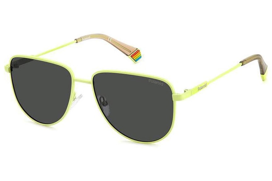 Ochelari de soare Polaroid PLD6196/S/X 4AN/M9 Polarized Ovali Verzi