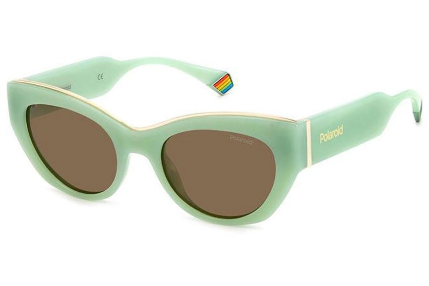 Ochelari de soare Polaroid PLD6199/S/X 1ED/SP Polarized Cat Eye Verzi