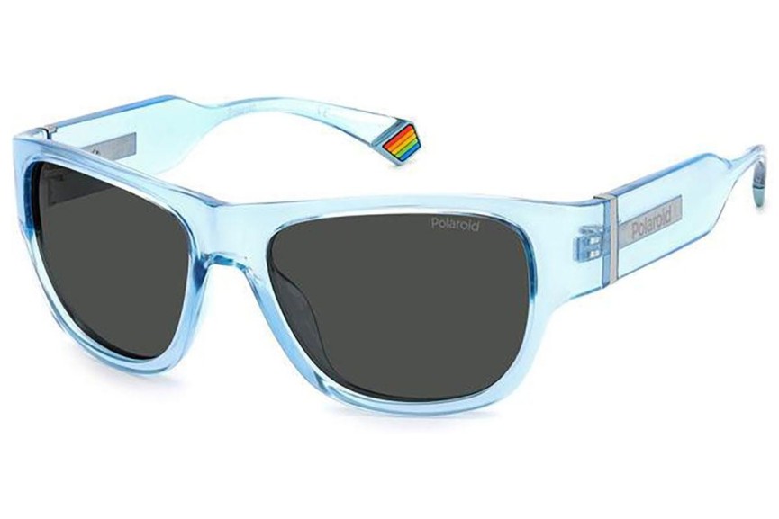 Ochelari de soare Polaroid PLD6197/S MVU/M9 Polarized Pătrați Albaștri