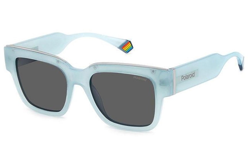 Ochelari de soare Polaroid PLD6198/S/X MVU/M9 Polarized Pătrați Albaștri