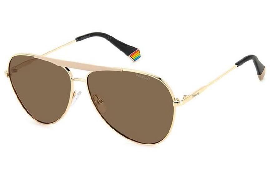 Ochelari de soare Polaroid PLD6200/S/X Y3R/SP Polarized Pilot Aurii