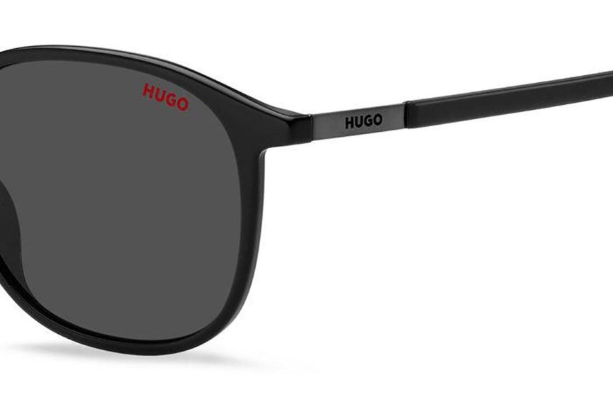 Ochelari de soare HUGO HG1229/S 807/IR Rotunzi Negri