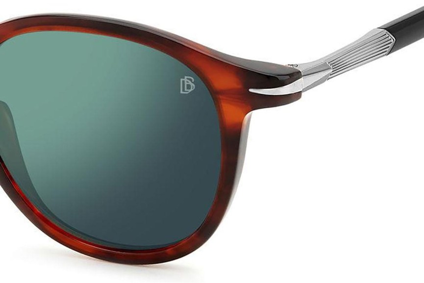 Ochelari de soare David Beckham DB1114/S EX4/MT Rotunzi Havana