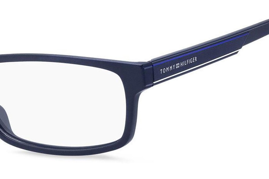 Ochelari Tommy Hilfiger TH1999 R7W Dreptunghiulari Albaștri