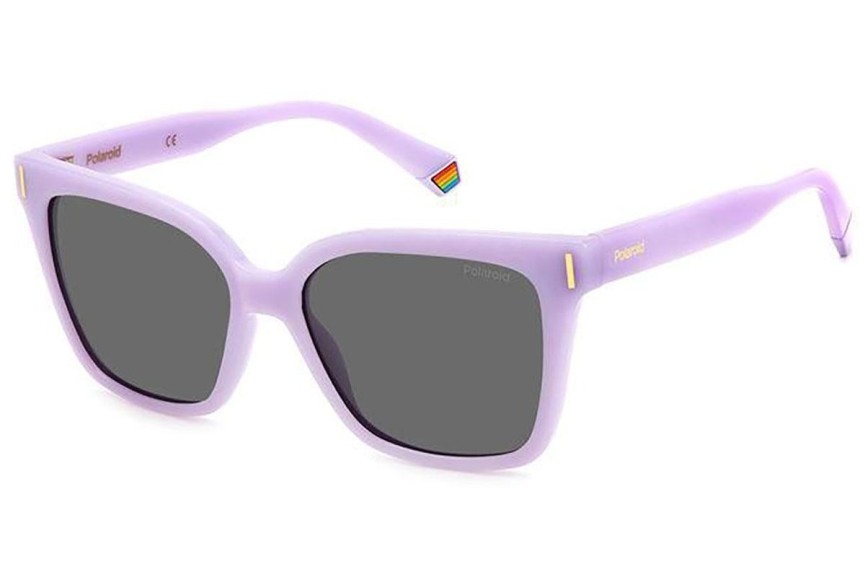 Ochelari de soare Polaroid PLD6192/S 789/M9 Polarized Cat Eye Violeți