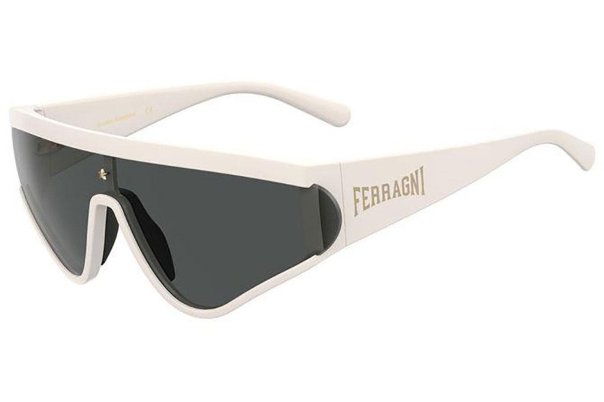 Ochelari de soare Chiara Ferragni CF7021/S VK6/IR Lentilă unică | Shield Albi