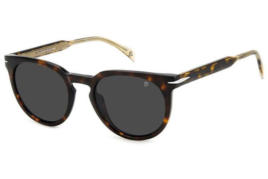 Ochelari de soare David Beckham DB1112/S 086/IR Rotunzi Havana