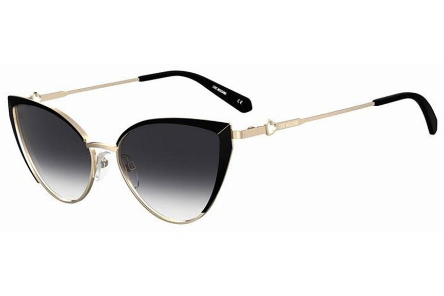 Ochelari de soare Love Moschino MOL061/S 2M2/9O Cat Eye Aurii